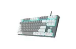 Клавиатура Aula F3287 Keycap KRGD Blue USB RU White/Grey (6948391240688)