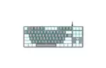 Клавиатура Aula F3287 Keycap KRGD Blue USB RU White/Grey (6948391240688)