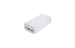 Батарея универсальная XO 30000mAh, PD/20W, QC3.0/22.5W, Input(Type-C,MicroUSB), Output(2*USB,Type-C), White (XO-PR189W/29188)