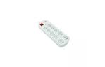 Сетевой фильтр питания PowerPlant 10м, 10 розеток, USB, евро, 100% медь (YS-N6065/10) (EX610563)