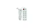 Сетевой фильтр питания PowerPlant 10м, 10 розеток, USB, евро, 100% медь (YS-N6065/10) (EX610563)