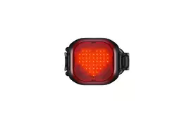 Задняя велофара Knog Blinder Mini Love Rear 30 Lumens Black (12987) - Фото