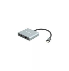 Адаптер USB Type-C 2x HDMI, 4K, 60Hz PowerPlant (CA913831)