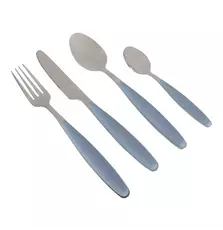 Набор туристической посуды Gimex Cutlery Colour 16 Pieces 4 Person Blue (6910171)