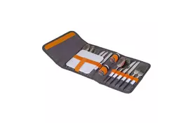 Набір туристичного посуду Bo-Camp Picnic 17 Pieces 4 Person Grey (7504340) - Фото