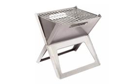 Гриль-барбекю Bo-Camp Notebook/Fire Basket Compact Silver (8108347) - Фото