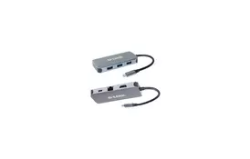 Концентратор D-Link 3xUSB3.0, 1xUSB-C/PD, 1xHDMI 1.4b, 1xGE, USB-C (DUB-2335) - Фото