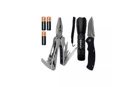 Мультитул Stanley MULTI-TOOL 12 in 1 + складаний ніж + ліхтарик (STHT81502-0) - Фото
