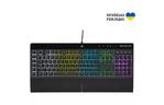 Клавиатура Corsair K55 RGB USB UA Black (CH-9226765-RU)