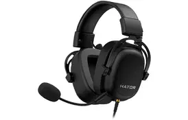 Наушники Hator Hypergang 2 USB 7.1 Black (HTA-940) - Фото