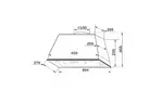Вытяжка кухонная GRANADO Palamos 603-700 Black (GCH426311)