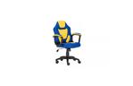 Кресло игровое GT Racer X-1414 Blue/Yellow