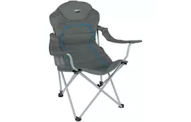 Крісло складане High Peak Alicante Dark Grey/Blue (929561) - Фото