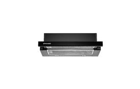 Витяжка кухонна GRANADO Telde 603-700 inox black glass (GCH136371) - Фото
