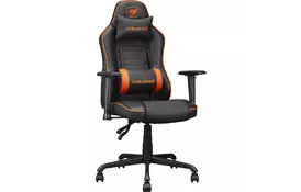 Крісло ігрове Cougar Fusion S Black/Orange - Фото