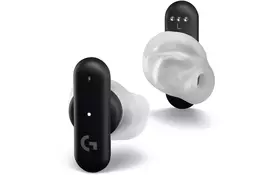 Наушники Logitech FITS True Wireless Gaming Earbuds Black (985-001182) - Фото