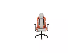 Крісло ігрове 1stPlayer DK2 Pro OrangeGray - Фото
