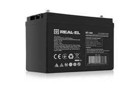 Акумуляторна батарея REAL-EL RT-100, 12V-100Ah (RT-100) - Фото