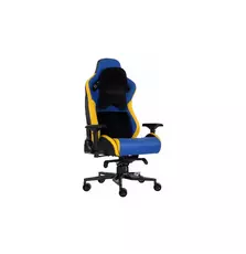 Кресло игровое GT Racer X-0724 Blue/Yellow