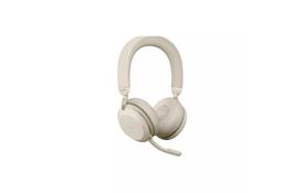 Навушники Jabra Evolve2 75 MS Stereo USB-A Biege (27599-999-998) - Фото