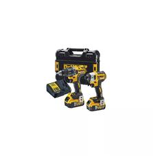 Набор электроинструментов DeWALT 2 ед. 18 В XR Li-lon, вес 6.61 кг, кейс TSTAK, 2 АКБ и ЗУ (DCK268P2T)