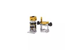 Фрезер DeWALT 18В XR Li-lon, бесщеточный, 16000-25500 об/мин, цанга 6-8 мм (без АКБ и ЗУ) (DCW604N) - Фото