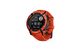 Смарт-часы Garmin Instinct 2X, Solar, Flame Red, GPS (010-02805-01) - Фото