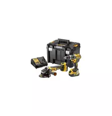 Набор электроинструментов DeWALT 2 ед. 18 В XR Li-lon, вес 4.2 кг, кейс TSTAK, 2 АКБ и ЗУ (DCK2080P2T)