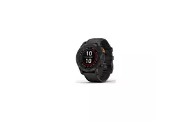 Смарт-годинник Garmin fenix 7 Pro Solar, Glass, SltGrySS w/Black Band, GPS (010-02777-01) - Фото