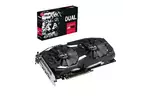ASUS Видеокарта Radeon RX 560 4GB DDR5 OC DUAL DUAL-RX560-4G