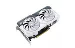 ASUS Видеокарта GeForce RTX 4060 8GB GDDR6 DUAL OC DUAL-RTX4060-O8G-WHITE белый