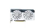 ASUS Видеокарта GeForce RTX 4060 8GB GDDR6 DUAL OC DUAL-RTX4060-O8G-WHITE белый