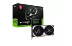 MSI Видеокарта GeForce RTX 4070 12GB GDDR6X VENTUS 2X OC