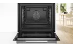Bosch Духовой шкаф электрический, 71л, A+, дисплей, конвекция, пиролиз, черный