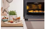 Gorenje Духовой шкаф электрический компактный, 50л, A+, дисплей, ф-ция микроволн, черный