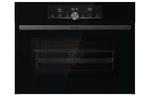 Gorenje Духовой шкаф электрический компактный, 50л, A+, дисплей, ф-ция микроволн, черный
