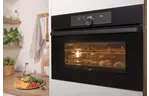 Gorenje Духовой шкаф электрический компактный, 50л, A+, дисплей, ф-ция микроволн, черный