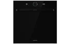 Gorenje Духовой шкаф электрический, 77л, A, пар, дисплей, макс.темпер.-300, черный - Фото