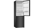 Gorenje Холодильник NRK619EABXL4 с нижн. мороз. камерой, 185х60х60см, 2 дв., Х-204л, М-96л, A+, NoFrost Plus, Fresh zone, черный