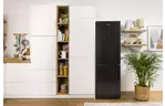 Gorenje Холодильник NRK619EABXL4 с нижн. мороз. камерой, 185х60х60см, 2 дв., Х-204л, М-96л, A+, NoFrost Plus, Fresh zone, черный