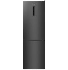 Gorenje Холодильник NRK619EABXL4 с нижн. мороз. камерой, 185х60х60см, 2 дв., Х-204л, М-96л, A+, NoFrost Plus, Fresh zone, черный