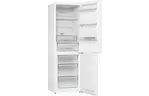 Gorenje Холодильник с нижн. мороз. камерой 185х60х60см, 2 двери, 210(110)л, А++, Total NF, Зона св-ти, Снаруж. Диспл, белый