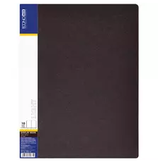 Папка с файлами Economix А4 с 10 файлами, черная (E37601-01)