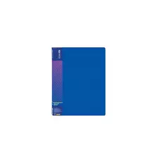 Папка с файлами Economix А4 с 10 файлами, синяя (E30601-02)