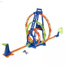 Автотрек Hot Wheels Тройная петля (HMX37)