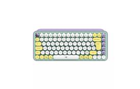 Клавіатура Logitech POP Keys Wireless Mechanical Keyboard UA Daydream Mint (920-010736) - Фото