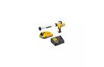 Пистолет для герметика DeWALT 18В XR Li-lon, 2Ah, контейнер 300-600 мл (DCE580D1)