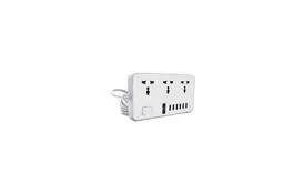 Мережевий фільтр живлення Voltronic TВ-Т09, 3роз, 6*USB White (ТВ-Т09-White) - Фото