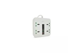 Мережевий фільтр живлення Voltronic ТВ-Т18, 4роз, 2*USB+PD White (OS-Т18-White) - Фото