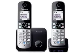 Телефон DECT PANASONIC KX-TG6812UAB - Фото Телефон DECT PANASONIC KX-TG6812UAB - Фото